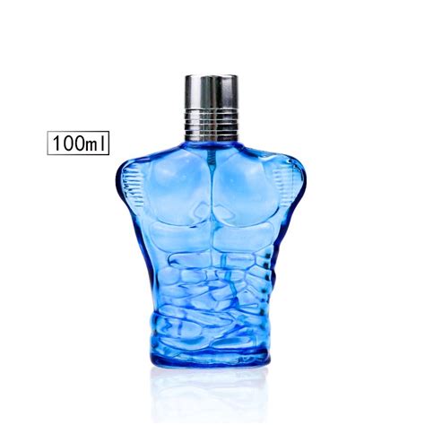 men's cologne blue body bottle.